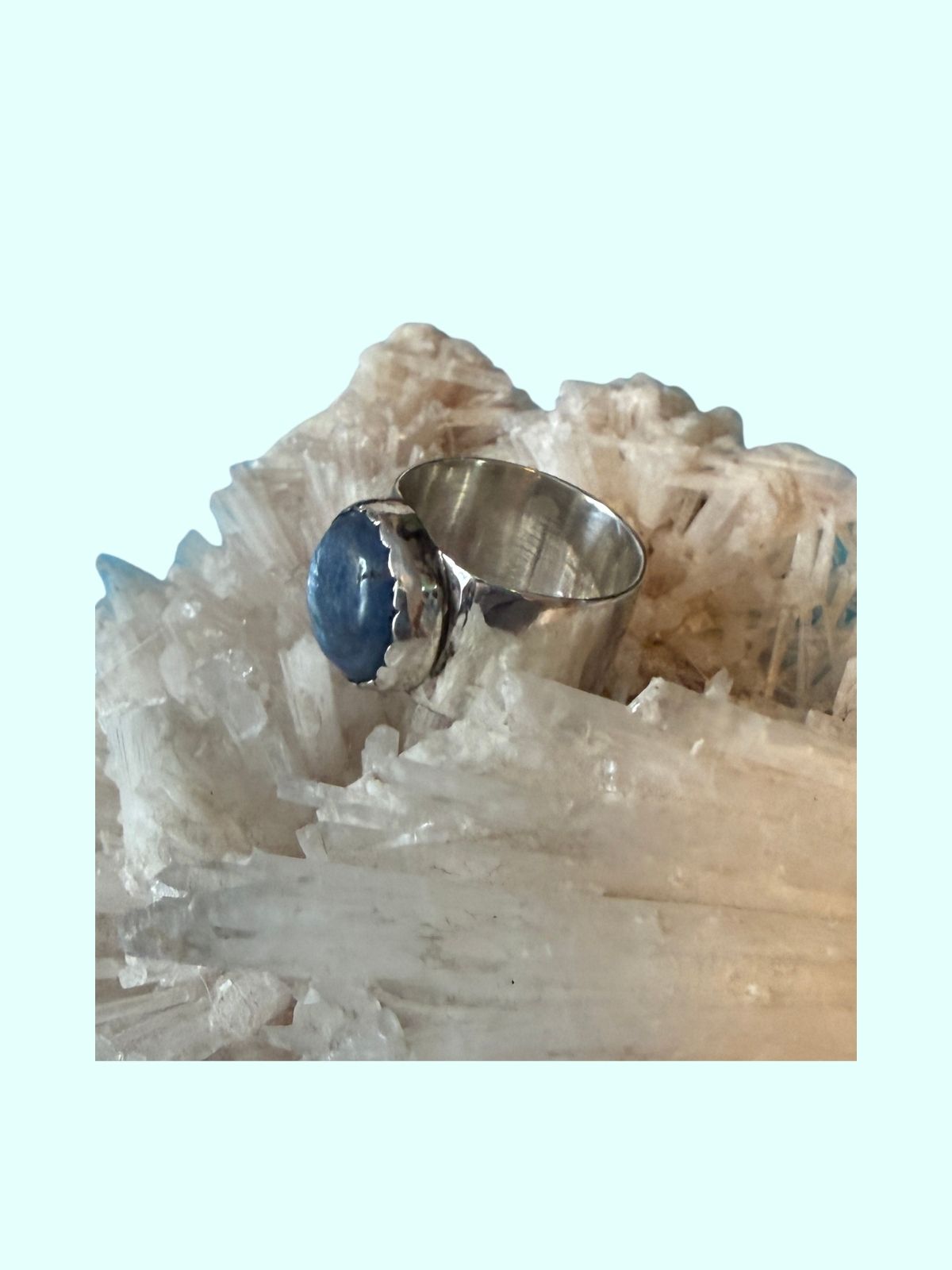 Blue Lustre Ring