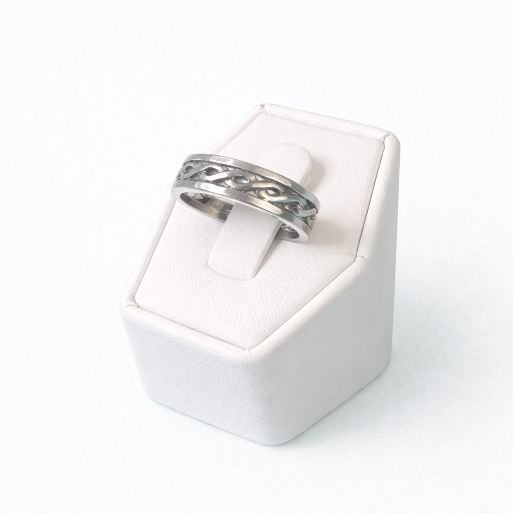 Silver Wave Ring