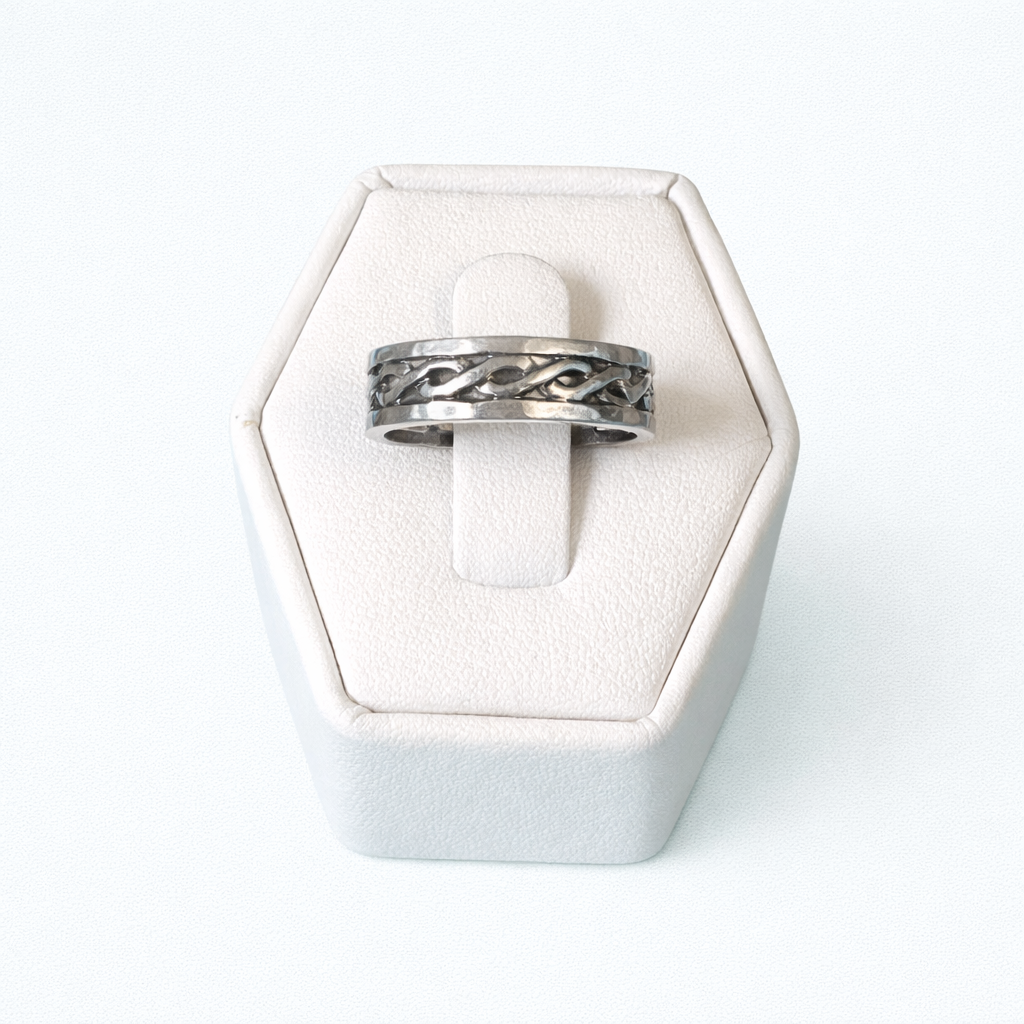 Silver Wave Ring