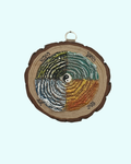 Elemental Balance Encaustic Medallion