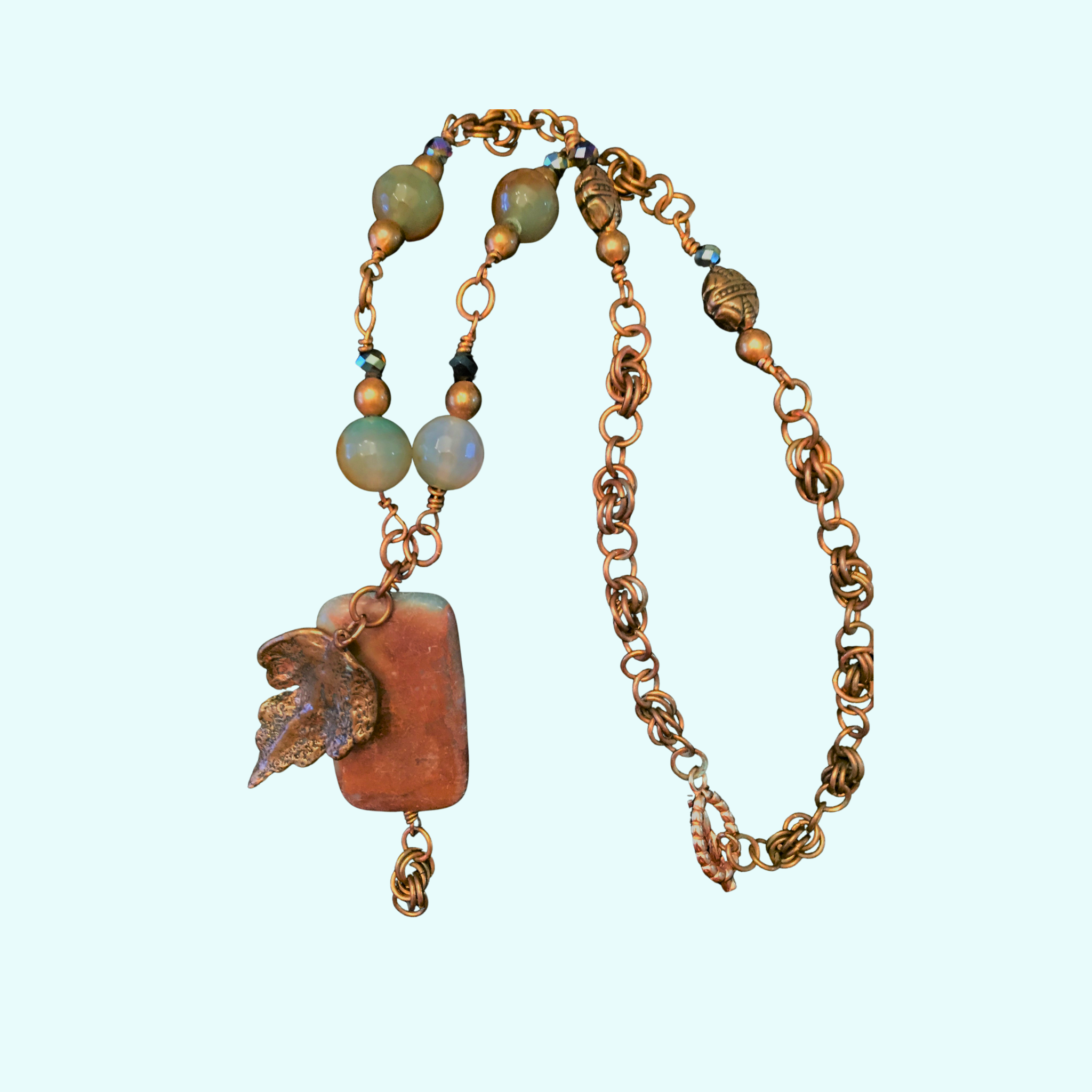 Verdant Ember Necklace