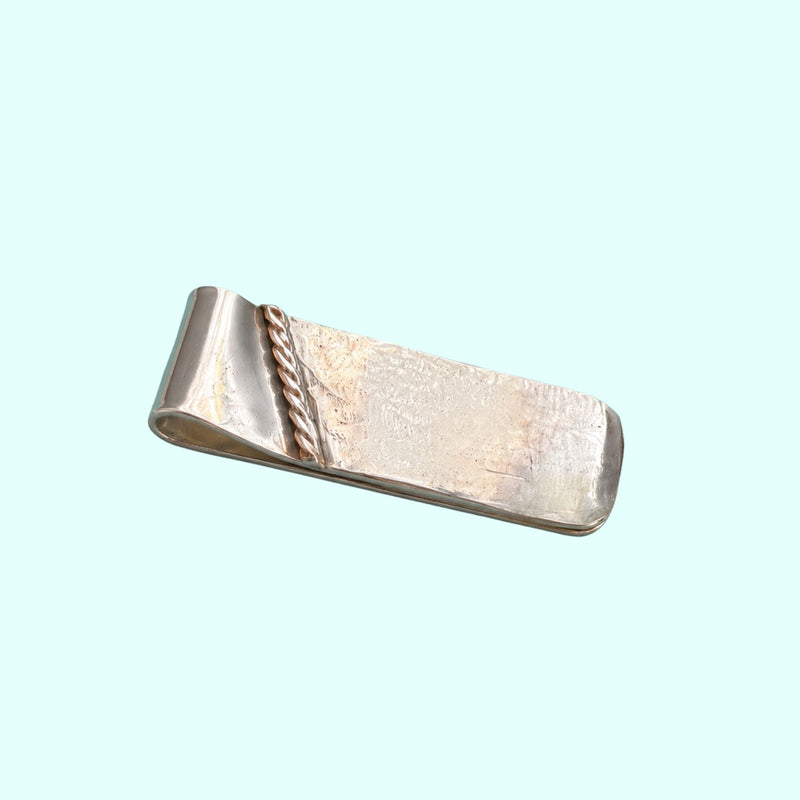 Forged and Found Money Clip
